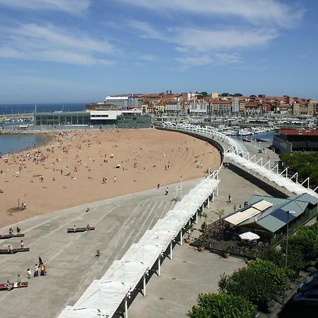 Primera Linea Playa+Parking Gratis Gijón Exterior foto