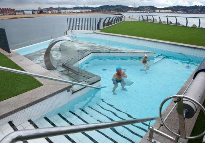 Primera Linea Playa+Parking Gratis Gijón Exterior foto
