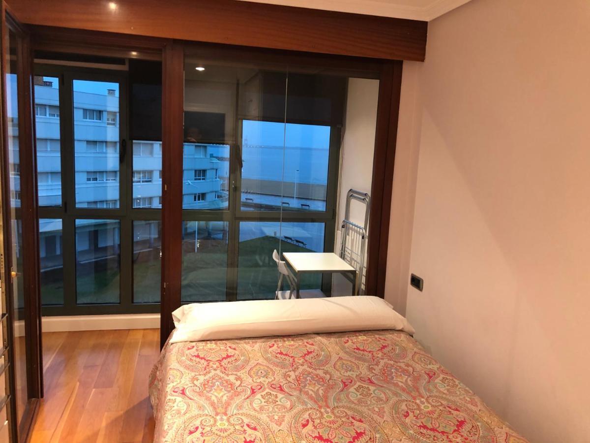 Primera Linea Playa+Parking Gratis Gijón Exterior foto
